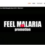 認定NPO法人 Malaria No More Japan(マラリア・ノーモア・ジャパン) のウェブサイト(スクリーンショット)